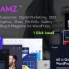 AMZ All in One Creative WordPress Theme 1.0 GPL Theme