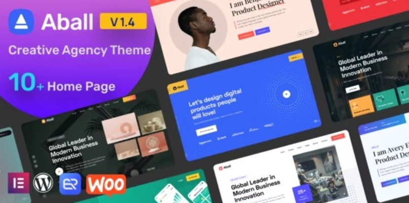 Aball Creative Agency Theme 1.4.0 GPL Theme 1 Aball Creative Agency Theme 1.4.0 GPL Theme