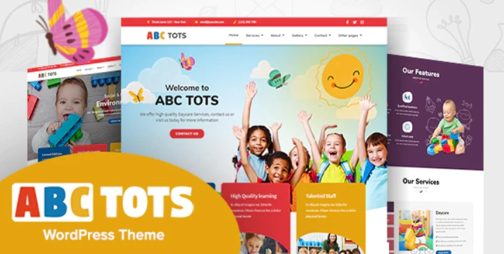 Abc Tots Kindergarten Theme 1.6.5 GPL Theme 1 Abc Tots Kindergarten Theme 1.6.5 GPL Theme