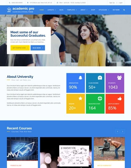 Academic Pro 2.3.6 GPL Theme 1 Academic Pro 2.3.6 GPL Theme
