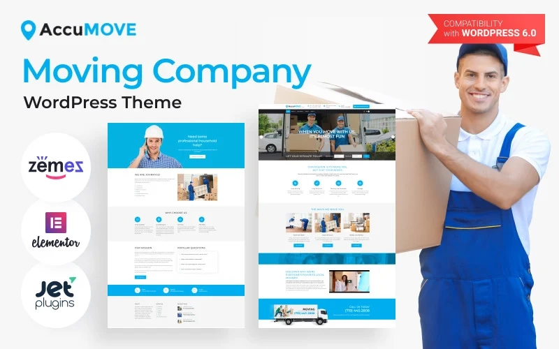 Accumove Moving Company WordPress Theme 2.0.1 GPL Theme 1 Accumove Moving Company WordPress Theme 2.0.1 GPL Theme