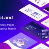 AeroLand App Landing Software Website WordPress Theme 1.6.8破解版主题
