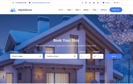 Alpenhouse – WordPress Hotel Booking Theme 1.4.0 GPL Theme 1 Alpenhouse – WordPress Hotel Booking Theme 1.4.0 GPL Theme