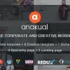 Anakual Multipurpose Corporate and Creative WordPress Theme 1.1破解版主题