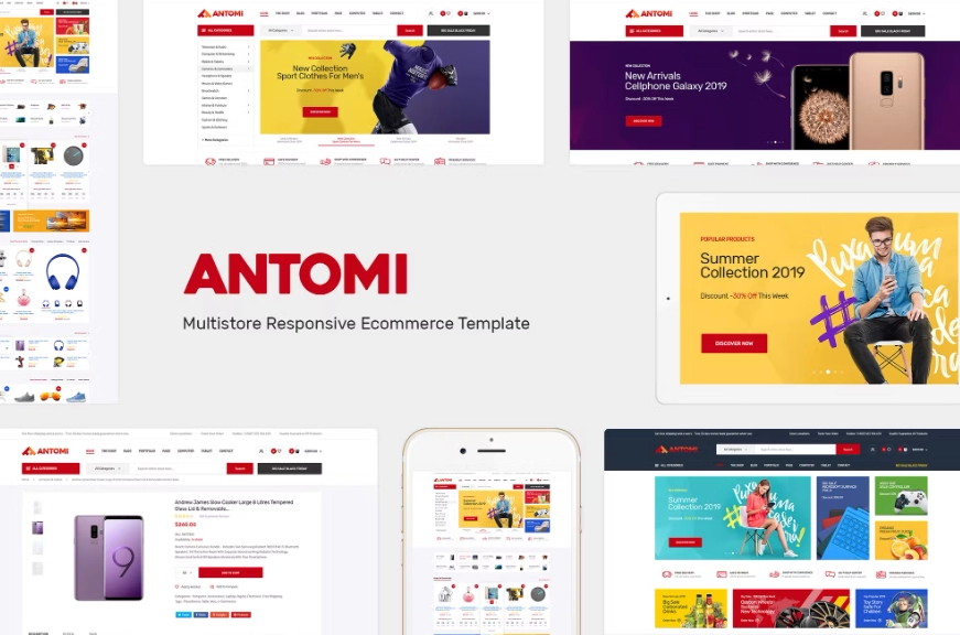 Antomi Theme for WooCommerce WordPress 1.0.6 GPL Theme 1 Antomi Theme for WooCommerce WordPress 1.0.6 GPL Theme