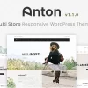 Anton Multi Store Responsive WordPress Theme 1.1.0破解版主题