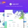 AppLand WordPress Theme For App Saas Products 2.9.4 GPL Theme 3 AppLand WordPress Theme For App Saas Products 2.9.4破解版主题