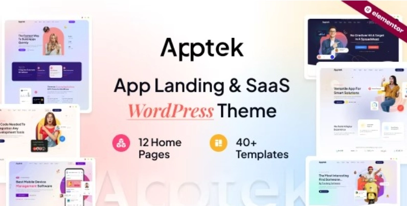 Apptek App SaaS Theme 1.0.2 GPL Theme 1 Apptek App SaaS Theme 1.0.2 GPL Theme