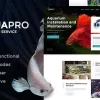 AquaPro Aquarium Installation and Maintanance Services WordPress Theme Store 1.1.1破解版主题