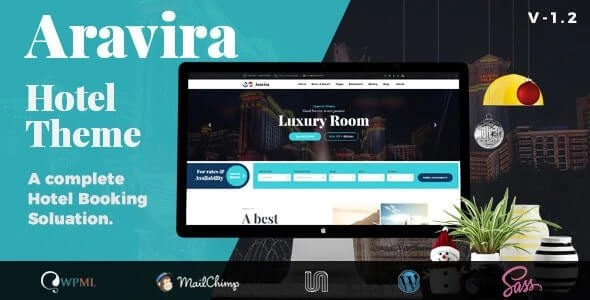 Aravira Hotel WordPress Theme 2 GPL Theme 1 Aravira Hotel WordPress Theme 2 GPL Theme