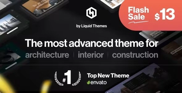 ArcHub Architecture and Interior Design WordPress Theme 1.2.6 GPL Theme