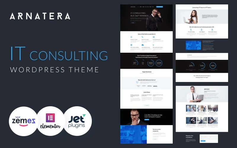 Arnatera IT Consulting Responsive WordPress Theme 1.0.1 GPL Theme 1 Arnatera IT Consulting Responsive WordPress Theme 1.0.1 GPL Theme
