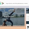 Asana Yoga Studio Landing page with Blog WordPress Theme 2.1破解版主题