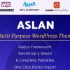 Aslan Multi Purpose Elementor WordPress Theme 1.1破解版主题