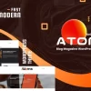 Atoms Blog Magazine WordPress Theme 1.8破解版主题