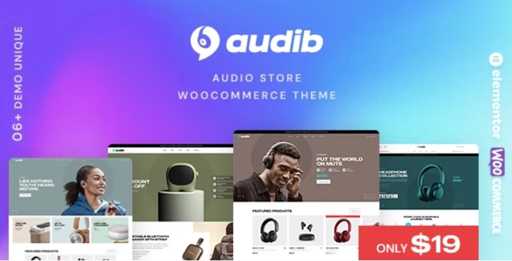 Audib Audio Store WooCommerce Theme 1.1.3 GPL Theme 1 Audib Audio Store WooCommerce Theme 1.1.3 GPL Theme