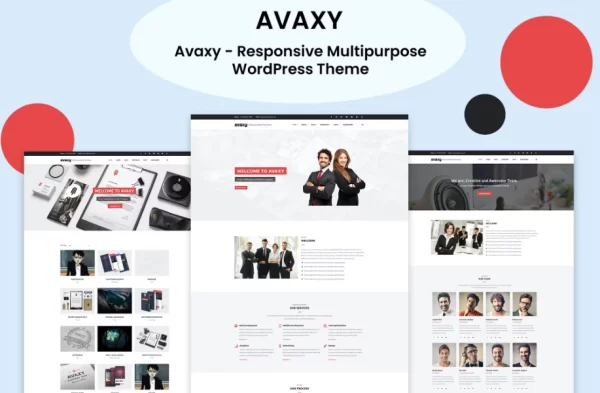 Avaxy Multipurpose WordPress Theme 1.0 GPL Theme