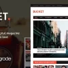 BUCKET A Digital Magazine Style WordPress Theme 1.6.10破解版主题