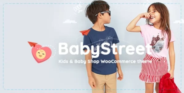 BabyStreet WooCommerce Theme for Kids Toys and Clothes Shops 1.6.6 GPL Theme