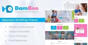 BamBoo Child Care Kids Babysitting Children WordPress Theme 1.1 GPL Theme