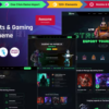 Bame eSports and Gaming WordPress Theme 1.0.0破解版主题