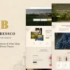 Baressco Wine Vineyard Winery WordPress Theme 1.0.1破解版主题