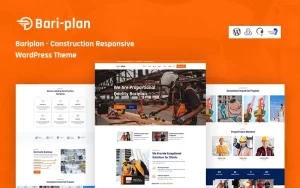 Bariplan Construction Responsive WordPress Theme 1.0.0 GPL Theme