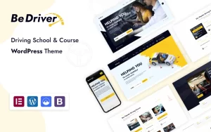 Be Driver Driving School WordPress Theme 1.0.0 GPL Theme