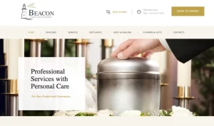Beacon | Funeral Home WordPress Theme 2.2 GPL Theme