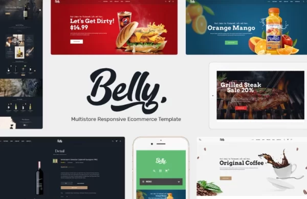 Belly Multipurpose Theme WooCommerce WordPress 1.1.0 GPL Theme