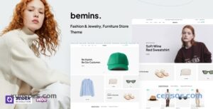 Bemins Fashion Jewelry, Furniture Store Theme 1.0.4 GPL Theme