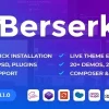 Berserk Business Portfolio Blog Corporate eCommerce Shop WordPress theme 1.2.5破解版主题