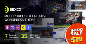 Bexco Creative Multipurpose WordPress Theme 2.2 GPL Theme