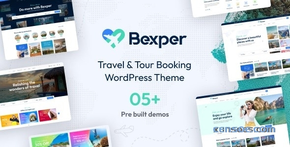 Bexper Travel Tour Booking WordPress Theme 1.0.16 GPL Theme