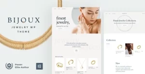 Bijoux Handmade Crafts Jewelry WooCommerce Shop 9.4 GPL Theme