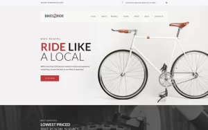 Bikes2Ride Cycling WordPress Theme 1.0.0 GPL Theme