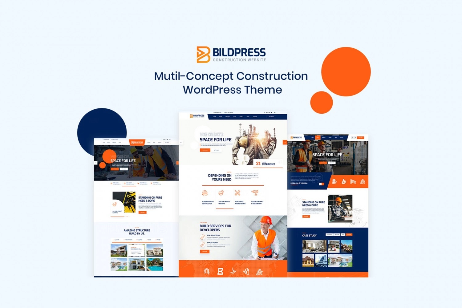 BildPress Construction WordPress Theme + RTL 1.3.3 GPL Theme 1 BildPress Construction WordPress Theme + RTL 1.3.3 GPL Theme