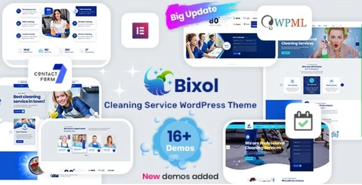 Bixol Cleaning Services WordPress 1.6.8 GPL Theme 1 Bixol Cleaning Services WordPress 1.6.8 GPL Theme