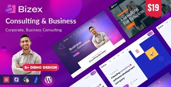 Bizex Business Consulting 1.0.2 GPL Theme