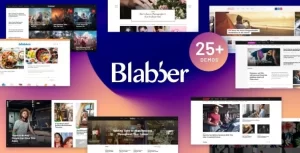 Blabber | All-in-One Elementor Blog News Magazine WordPress Theme + RTL 1.7 GPL Theme