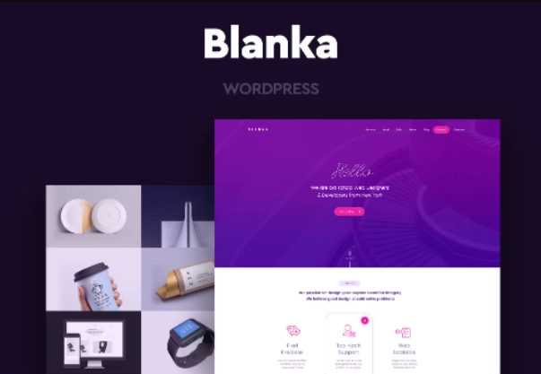 Blanka One Page WordPress Theme 1.4 GPL Theme 1 Blanka One Page WordPress Theme 1.4 GPL Theme