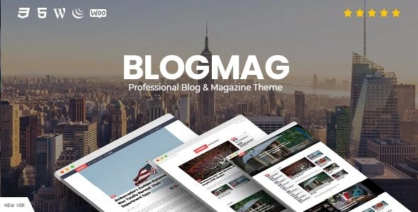 BlogMag Responsive Blog and Magazine WordPress Theme 1.0.0 GPL Theme