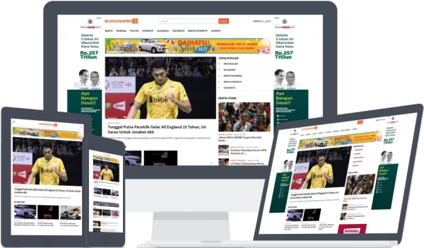 Bloggingpro Blog News WordPress Theme 1.3.3 GPL Theme