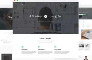 BoTheme Startup Business WordPress Theme 1.3.1 GPL Theme