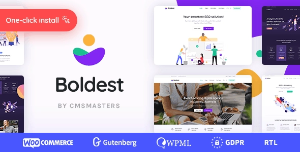 Boldest Consulting and Marketing Agency Theme 1.0.6 GPL Theme