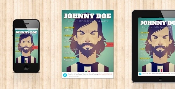 BookCard WP 3D Folded vCard WordPress Theme 4.9.6 GPL Theme