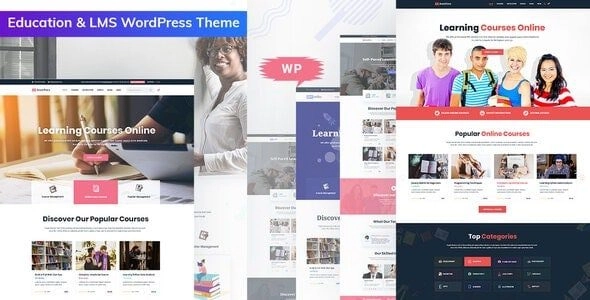 Bookflare A Modern Education LMS WordPress Theme 1.0.4 GPL Theme