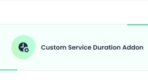 BookingPress Custom Service Duration Addon 2.0 GPL Plugins