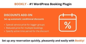 Bookly Discounts 1.9 GPL Plugins