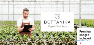 Bottanika Organic Food Store 1.1 GPL Theme
